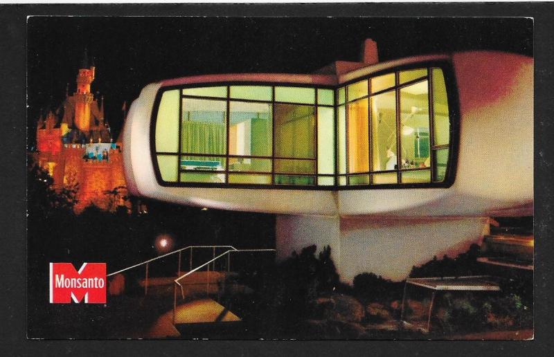 Monsanto Home of the Future Disneyland CA unused c1950's