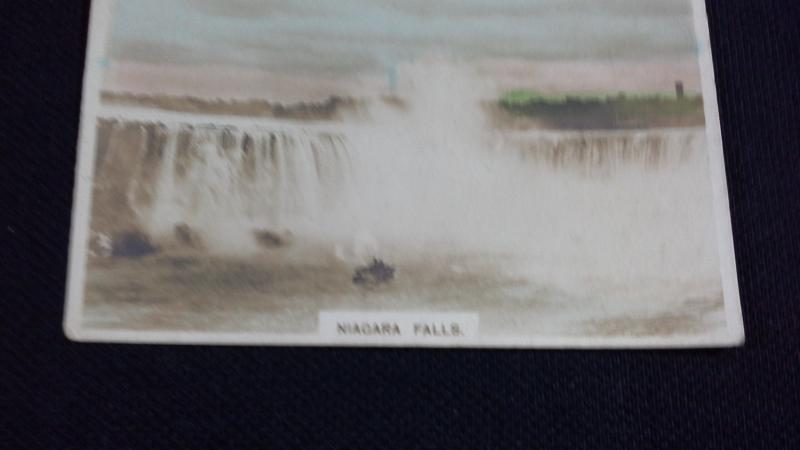 Cavanders Cigarette Card No 13 Colonial Series Niagara Falls