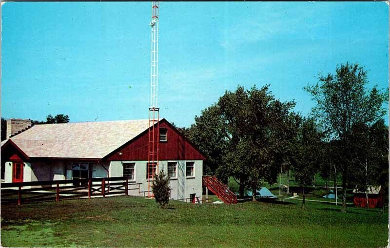 POSTCARD SCENE Fremont Indiana IN AM4905