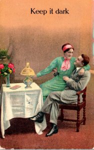 Romantic Couple Keep It Dark 1911