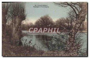 Old Postcard Landscape Chantonnay has Touchegray