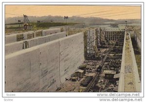 Lower Gatun Lock, Panama, 1900-1910s
