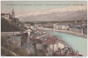 Vue Generale, Sainte-Marie D'En Haut Et Les Alpes, GRENOBLE (Isere), France, ...