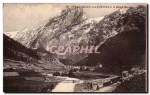 Postcard Old Pralongnan La Vanoise and Grand Marchet