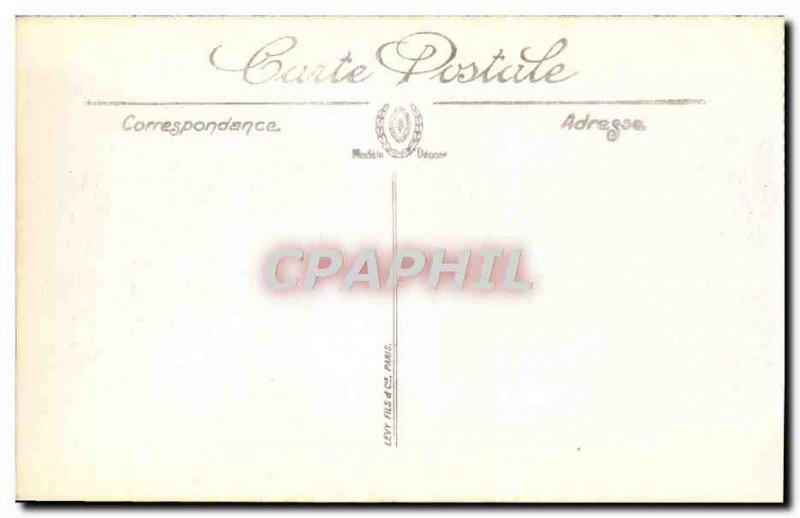 Old Postcard Nice Garden View