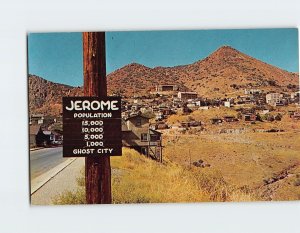 Postcard Jerome Arizona