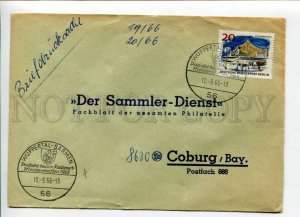 421892 GERMANY BERLIN 1966 philatelic magazine Sammler-Dienst Wuppertal-Barmen 