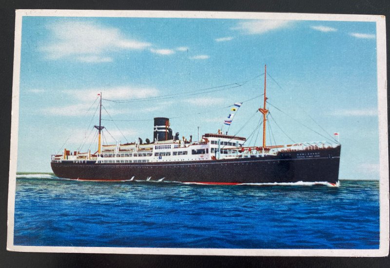 Mint Japan Color Picture Postcard MS Buenos Aires Maru OSK Line