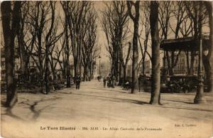 CPA Le Tarn Illustre - ALBI - Les Allées Centrales de la Promenade (255406)