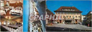 Modern Postcard At the heart of the Swiss Jura Railway Station Brassus The Ho...