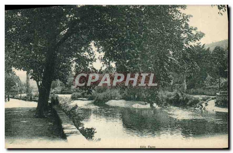 Postcard Old Park Garonne