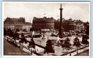 LONDON Trafalgar Square ENGLAND UK Postcard