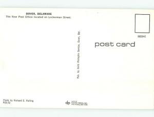 Pre-1980 POST OFFICE SCENE Dover Delaware DE AF0860