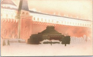 Russia Moscow Embossed Vintage Postcard 05.25