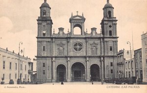 A709 Spain Cathedral Las Palmas vintage postcard