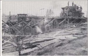 NY - Erie Canal, Adams Basin. Under Construction 1909 (1994 Prints)