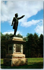 Postcard - Winston Statue, Guilford Courthouse National Military Park - N. C.