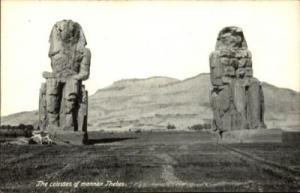 Thebes Egypt c1910 Postcard