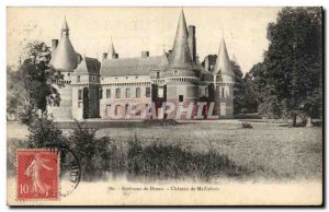 Old Postcard surroundings Dreux Chateau Maillebois