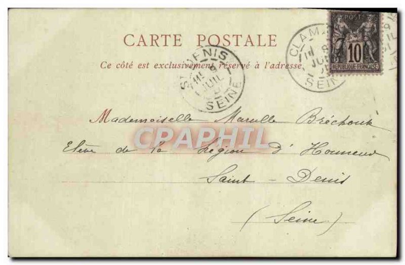 Old Postcard Versailles The Mirror Room