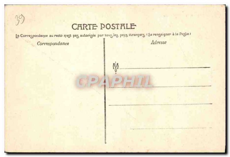 Old Postcard Salins les Bains Fort Belin