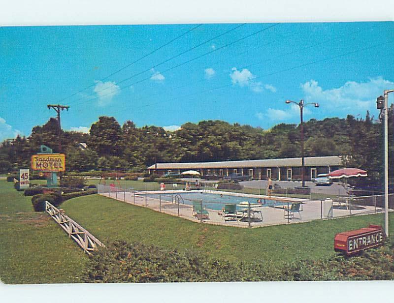 Unused Pre-1980 MOTEL SCENE Bristol Virginia VA G6787