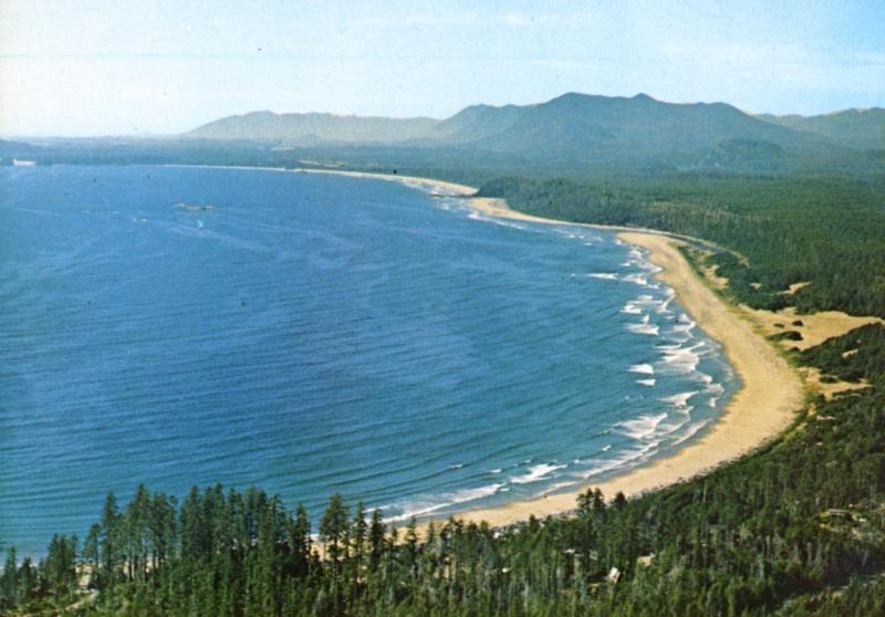 Postcard Long Beach Tofino Vancouver Island Canada Hippostcard