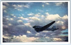 Advertising UNITED AIR LINES   Mainliners are Military Planes too  Postcard