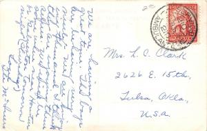 D68/ Foreign Postcard c1940s Monterrey Mexico Hospital Muguera Building