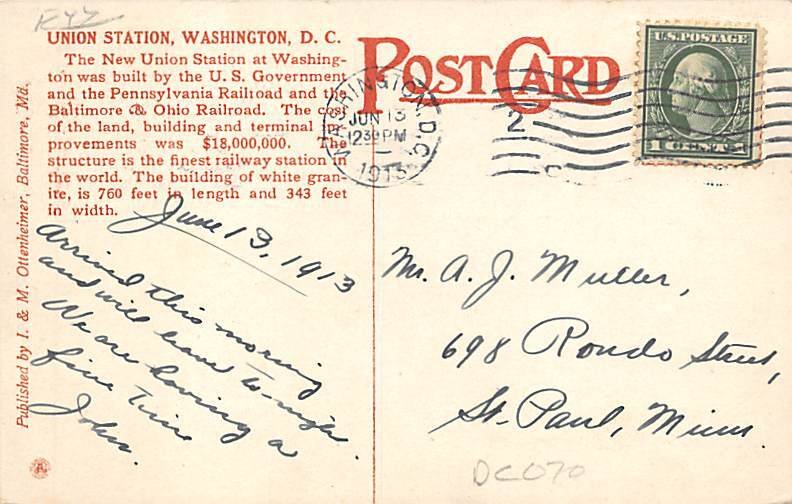 Union Station Washington, District Of Columbia