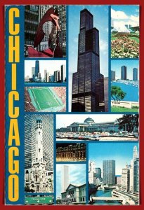 Illinois. Chicago - Multi-View Of The City - [IL-361X]