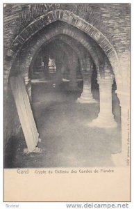 Crypte Du Chateau Des Comtes De Flandre, Gand (East Flanders), Belgium, 1900-...