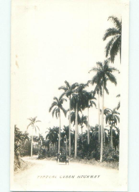 old rppc NICE VIEW Country Of Cuba i3013