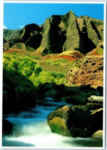 1979 Kauai County, HI Beautiful Stream Morning Long Exposure Chrome Photo PC M15