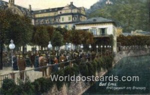 Fruhkonzert am Brunnen Bad Ems German Postcard Germany Post Card