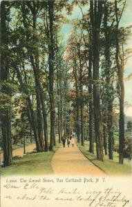 Locust Grove Van Corrtlandt Park New York 1906 Postcard Rotograph 1477