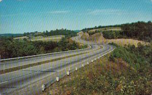 Pennsylvania Scenic View Along The Super Highway