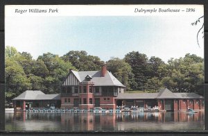 Rhode Island, Providence - Roger Williams Park - Dalrymple Boathouse - [RI-040]