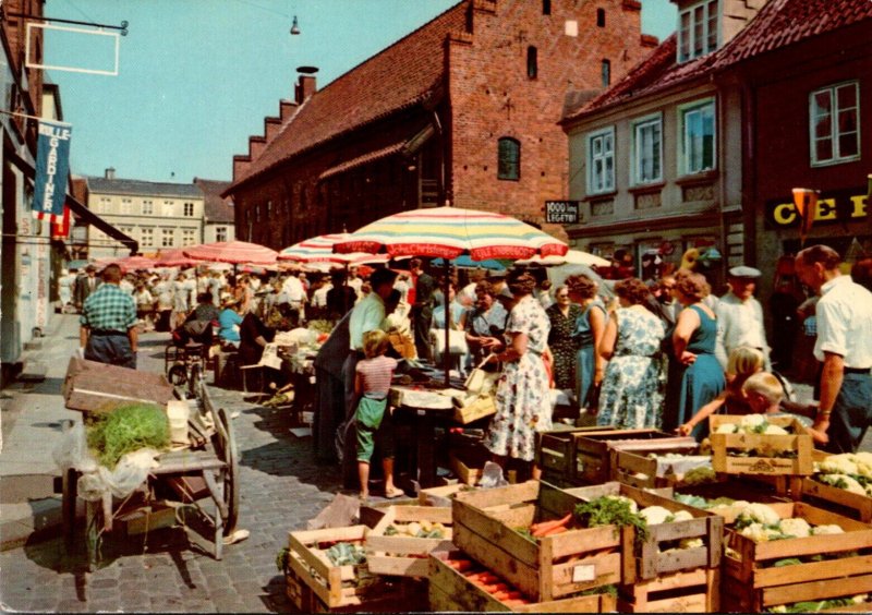 Norway Randers The Market and The House Of The Holy Ghost