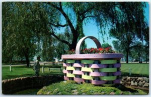 Postcard - Easter Basket Located in Lakeview Park, Ohio, USA, North America