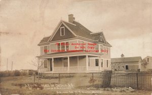 ND, Oberon, North Dakota, RPPC, Residence House, Architechture, Photo