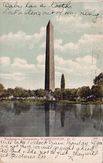 Washington Monument Washington D C 1906