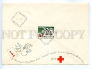 272785 FINLAND 1970 year Red Cross First Day COVER