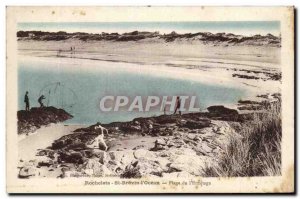 Postcard Old Rochelets St Brevin l & # 39Ocean range of & # 39Ermitage Fishing