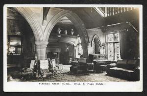 Furness Abbey Hotel Hall & Ingle Nook ENGLAND Used c1926