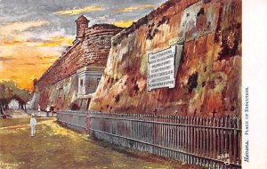 Place of Execuion Havana Cuba Postcard