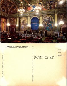 Chamber of the Pennsylvania Senate, State Capitol, Harrisburg, Pennsylvania