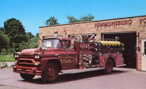 NY - Nimmonsburg. Engine No. 3, 1958 LaFrance Pumper