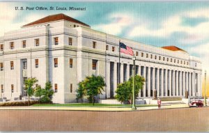 US Post Office St Louis Missouri Postcard