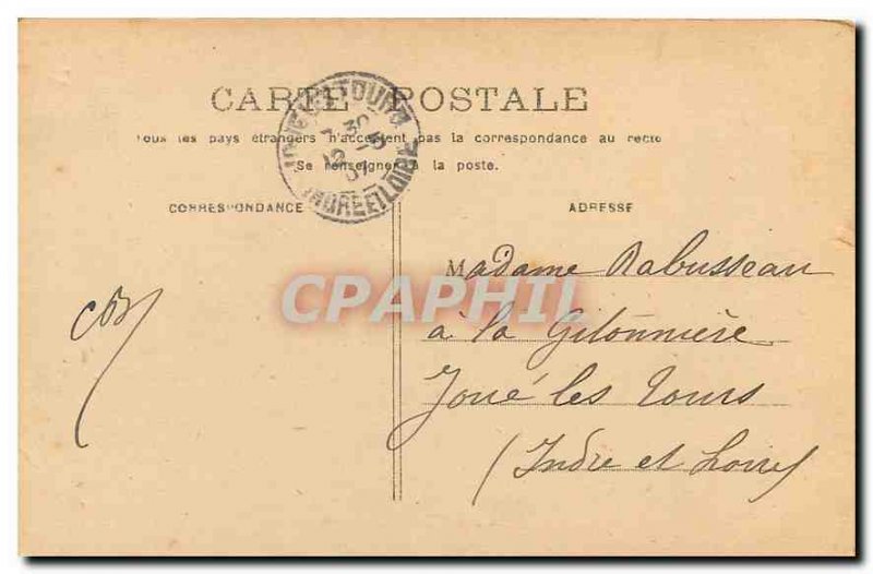 Old Postcard Paris Concorde Square